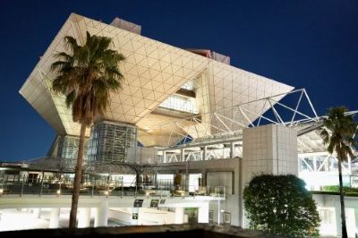 SECURITY SHOW 2026 弊社ブースのインターホン展示風景